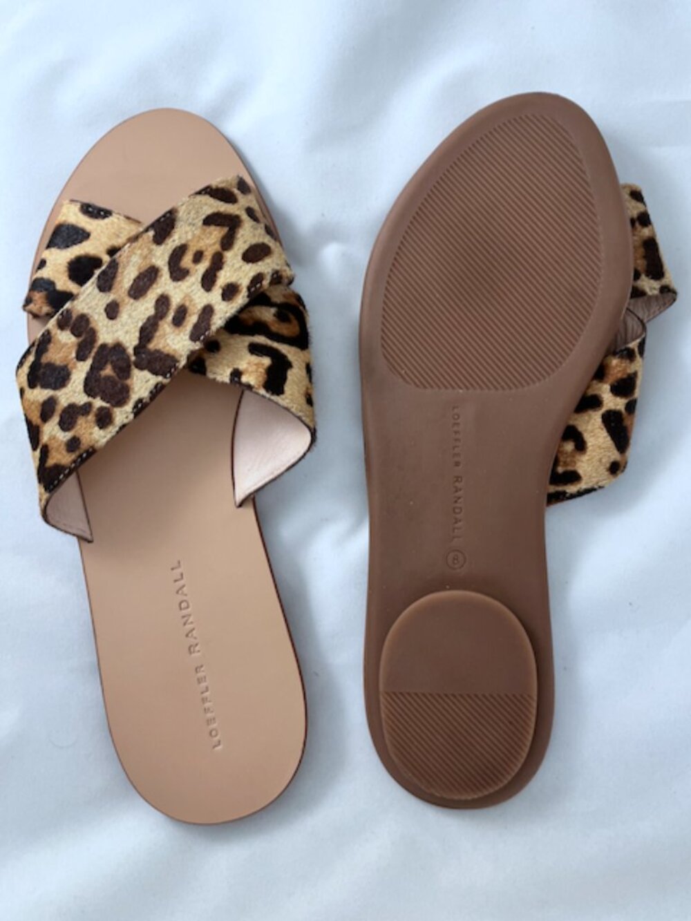 Loeffler Randall Leopard Print Sandals — Size 39 - Picture 7 of 8